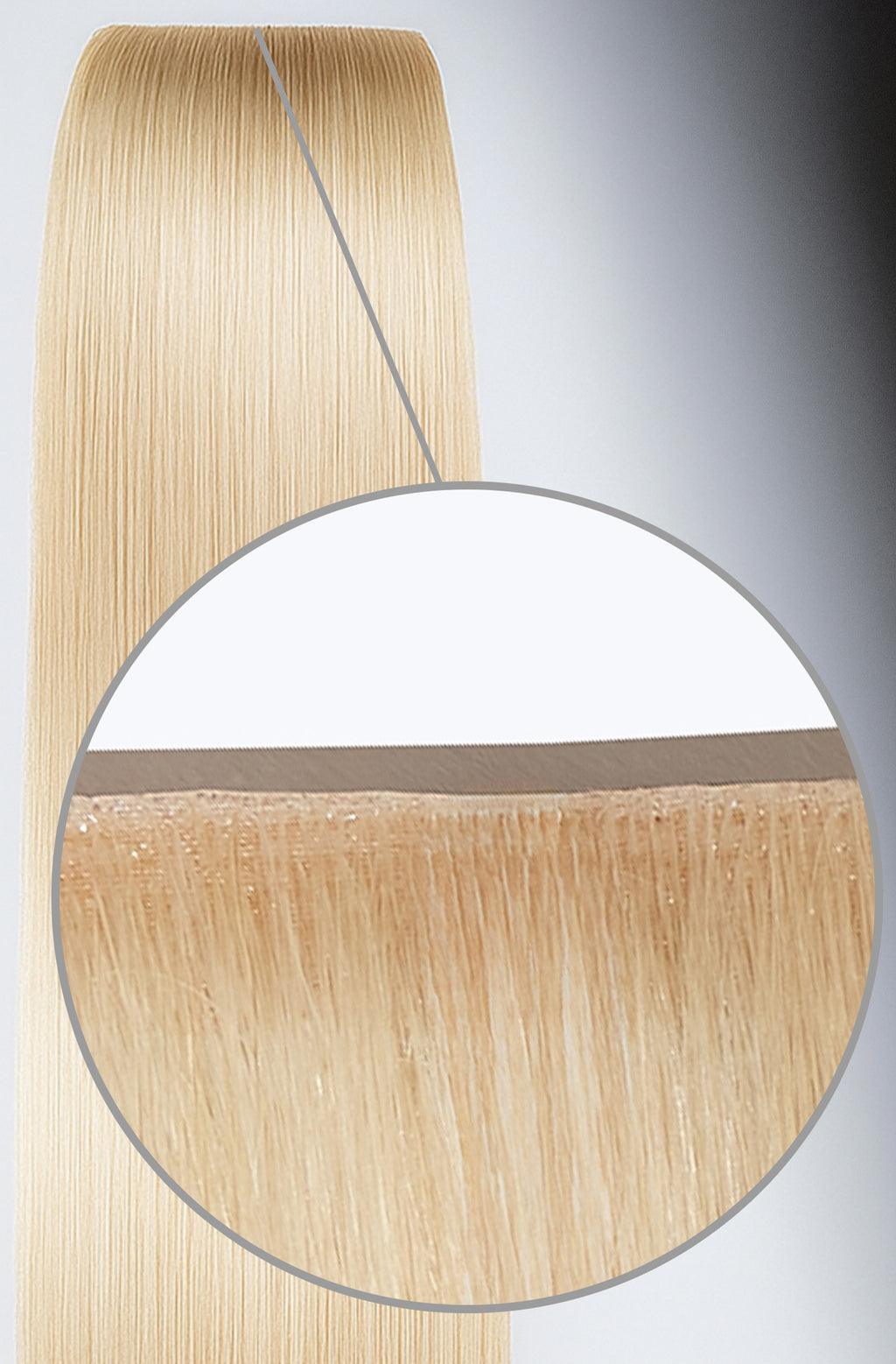 Invisible 9cm Extended Seamless Tape Hair Extensions - Beach Babe Blonde