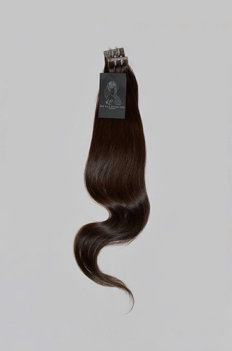 Invisible Raw Hair Extensions - Dark Chocolate