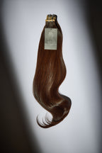 Slimline Tape Luxury Raw Hair Extensions - Dark Chocolate